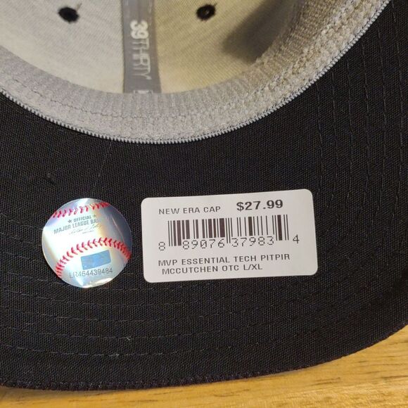 New Era 22 McCutchen Pittsburgh Pirates M/L Stretchfit Hat - New - Picture 7 of 8